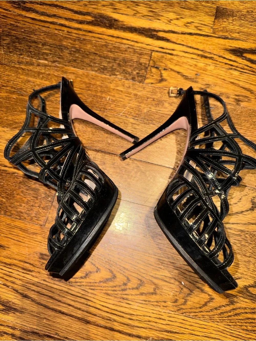 Prada black patent